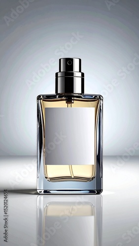 perfume bottle isolated on white