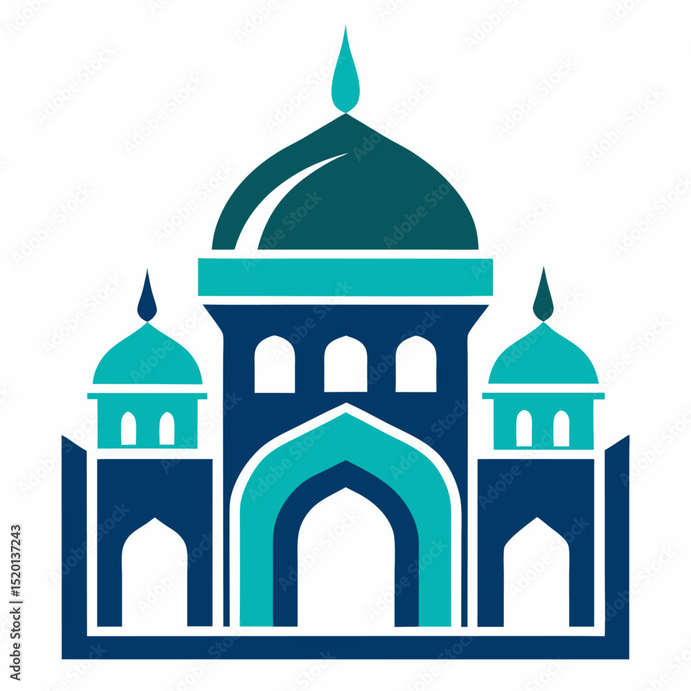 Mosque Logo Icon Design Islamic Religious Symbol for Websites and Apps Mosque Logo Icon Design Islamic Religious Symbol for Websites and Apps