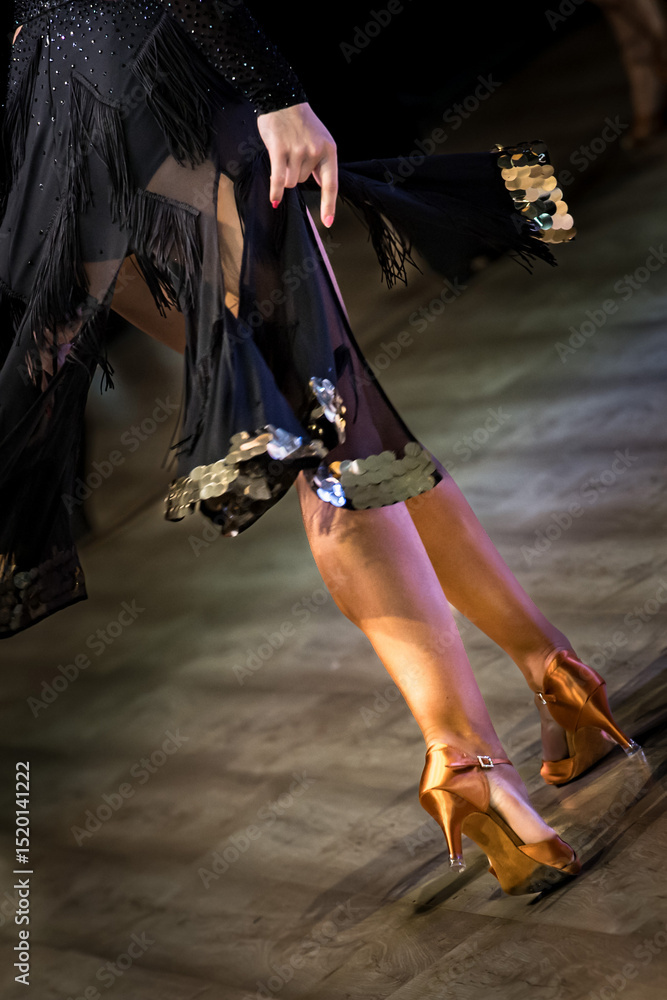 custom made wallpaper toronto digitalLegs of young dancers on the dance floor