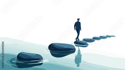 Stepping Stones to Success - Achieve Your Milestone with Progress