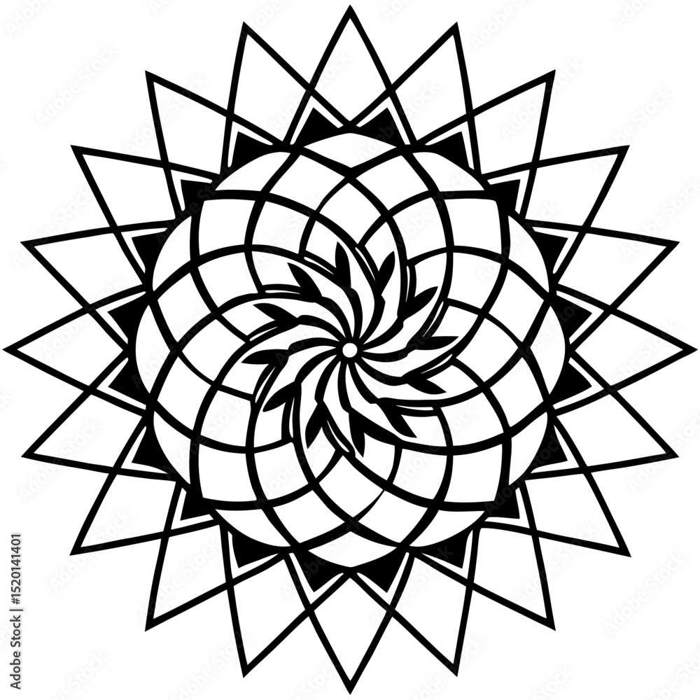 Obraz premium Minimal Abstract Art Illustration