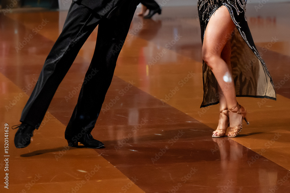 custom made wallpaper toronto digitala couple dance a Latin dance. the legs of a dancing couple