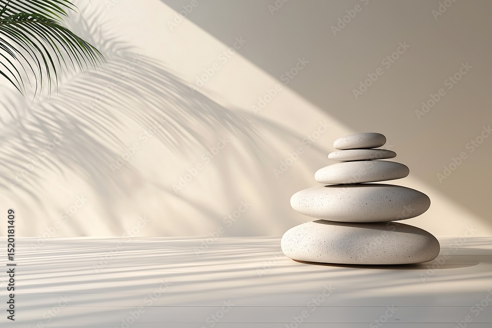 Zen Garden Stacked Pebbles. Achieve Calmness Through Nature-Inspired Decor and Mindful Design in Contemporary Spaces Zen Garden Stacked Pebbles. Achieve Calmness Through Nature-Inspired Decor and Mindful Design in Contemporary Spaces