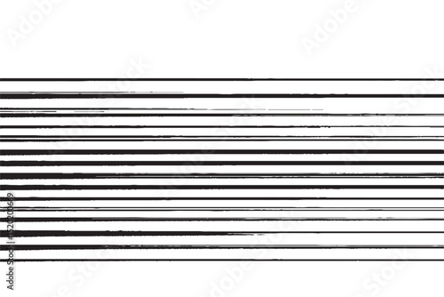 Grunge Parallel Line Pattern on White

