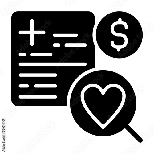 Health Insurance Outline Icon