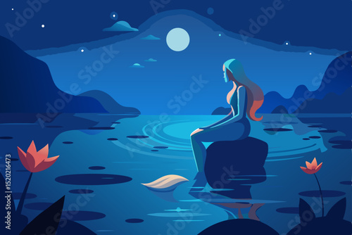 night in the moonlight