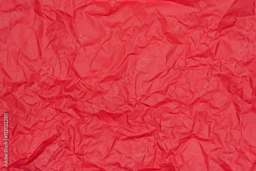 Wallpaper Mural Crumpled red paper texture. Vibrant background Torontodigital.ca