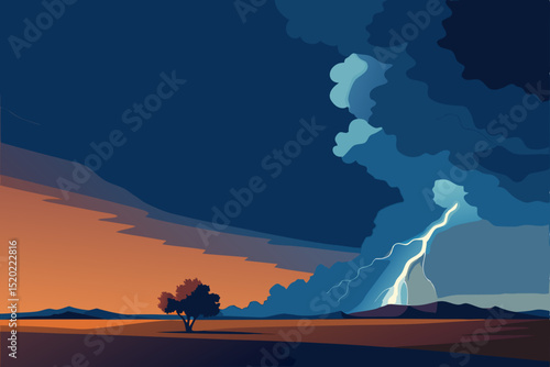 silhouette of a man in the mountains