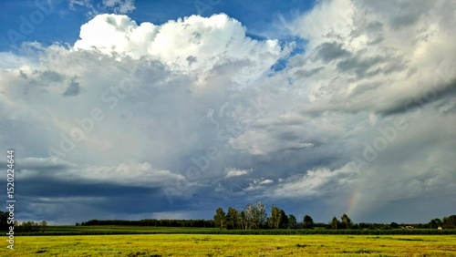 landscape with clouds