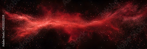 Dark black shiny glitter background.