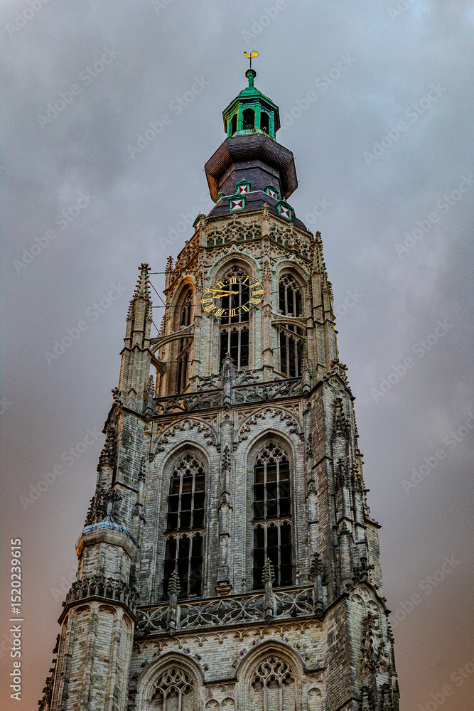 Fototapeta premium Grote Kerk Breda 