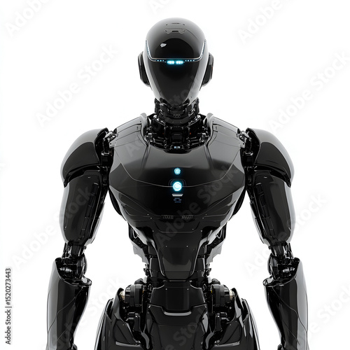 black robot