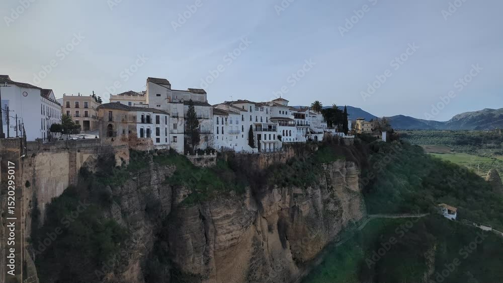 Genal Valley landscape view in Ronda (Valle del Genal) Genal Valley landscape view in Ronda (Valle del Genal)