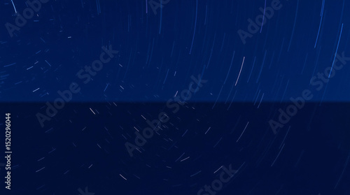 Wallpaper Mural Captivating star trails in the night sky, showcasing celestial rotation and cosmic beauty.

 Torontodigital.ca