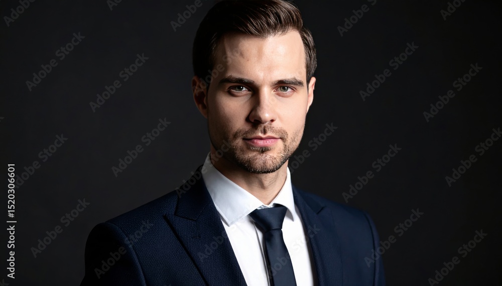 Successful mature businessman looking at camera with confidence Successful mature businessman looking at camera with confidence