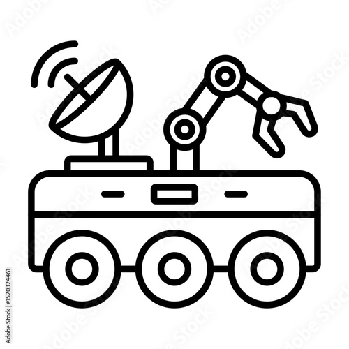 Space Rover Icon