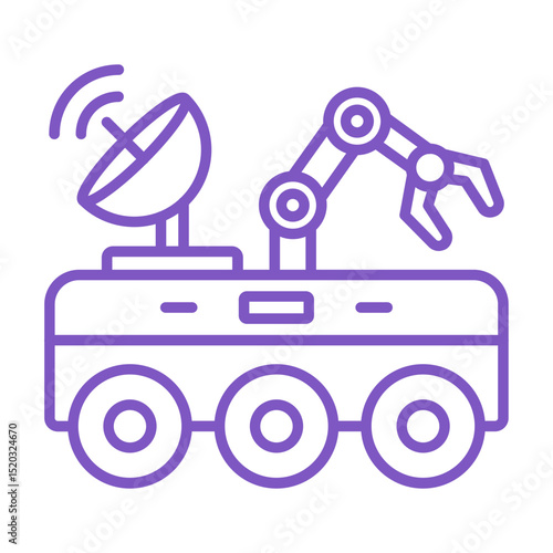 Space Rover Icon