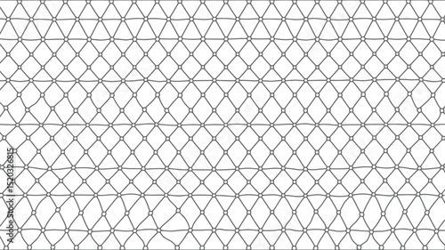 Seamless geometric chain link fence metal mesh texture