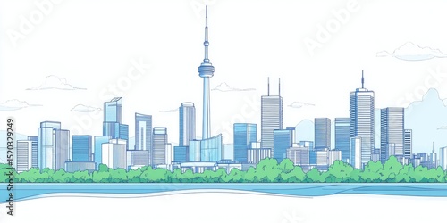 City Skyline Panorama