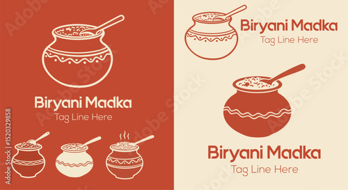 Rustic Biryani Madka Logo