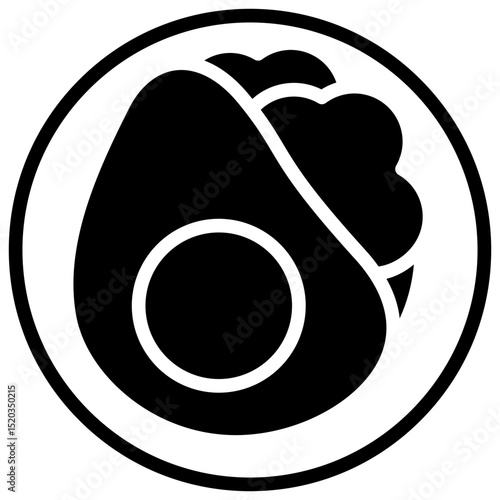 Avocado Bowl Icon