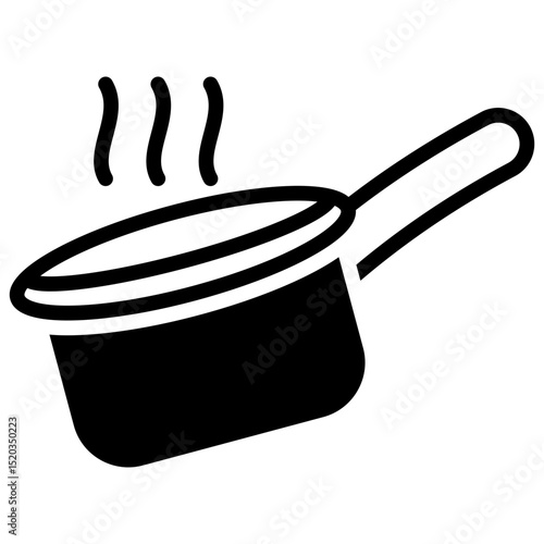 Saucepan Hot Icon