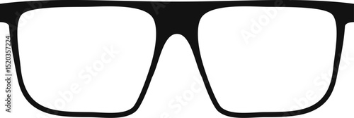 Beautiful glasses icon