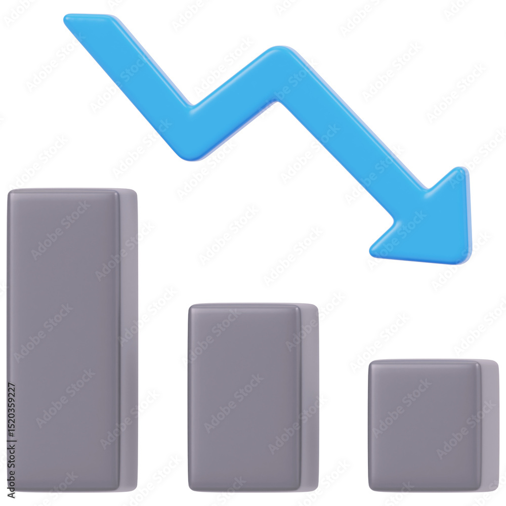 graph business with arrow 3d render icon in cartoon plastic style minimal isolated on transparent white background graph business with arrow 3d render icon in cartoon plastic style minimal isolated on transparent white background