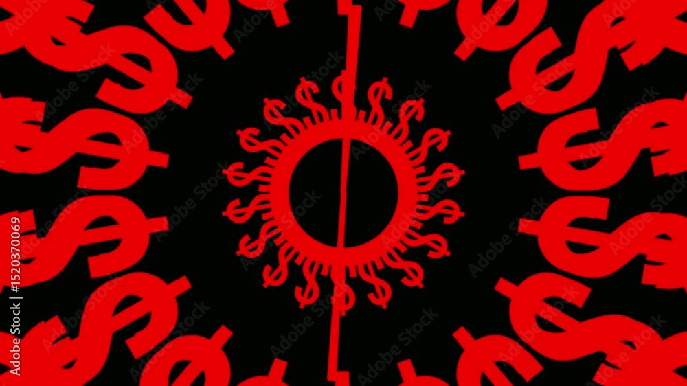 Flying dollar signs Animated dollars flying from bottom to top. Concept of business, money. Flying dollar signs Animated dollars flying from bottom to top. Concept of business, money.