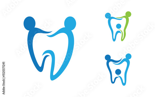 Dental Medical Care Logo icon vector design template vv.93