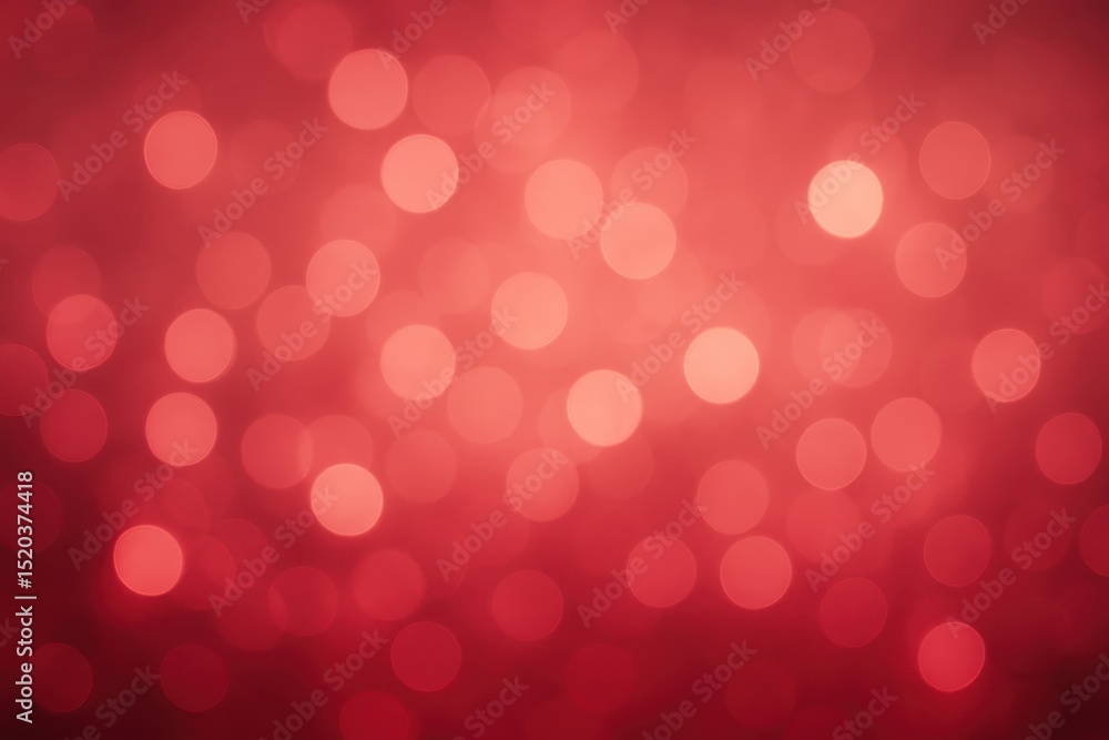 Soft and dreamy abstract background with out-of-focus crimson red and warm pink bokeh light particles creating a romantic and festive atmosphere Soft and dreamy abstract background with out-of-focus crimson red and warm pink bokeh light particles creating a romantic and festive atmosphere