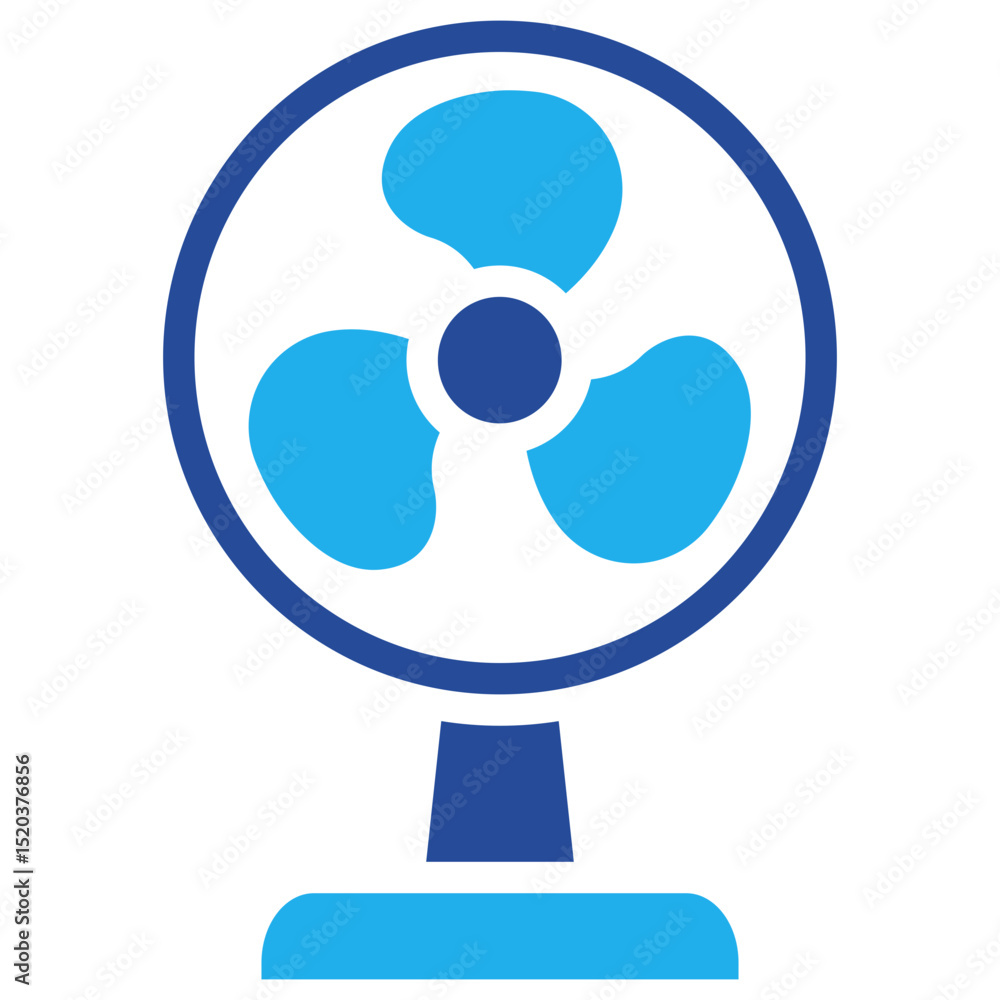 Fan Icon Dual Tone Color Fan Icon Dual Tone Color