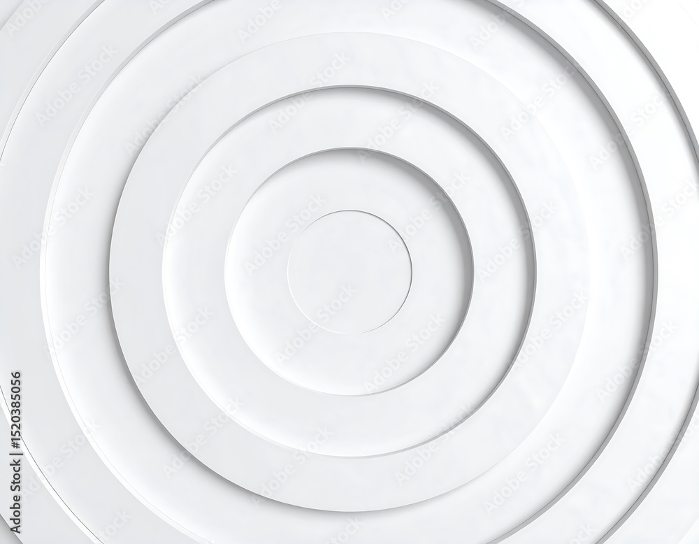 Obraz premium Abstract concentric circles