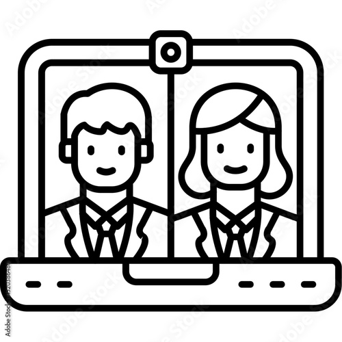 Video conference Icon