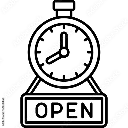 Opening hours Icon