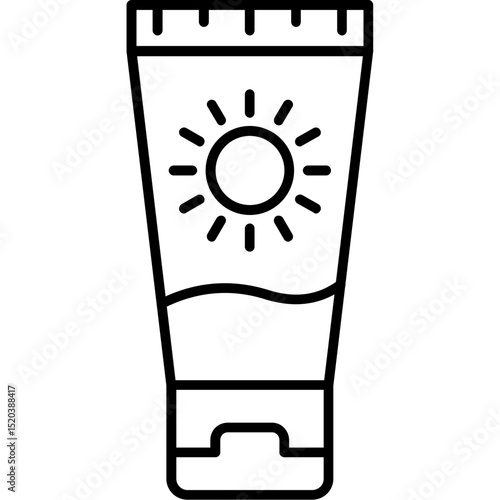 Suncream Icon
