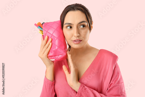 Beautiful young woman with ...