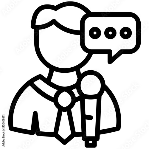 Host Icon Outline