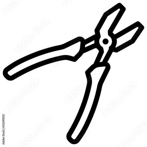 Plier Icon Outline