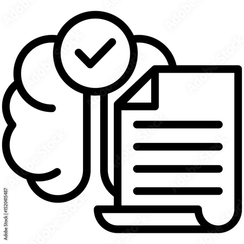 Knowledge Icon Outline