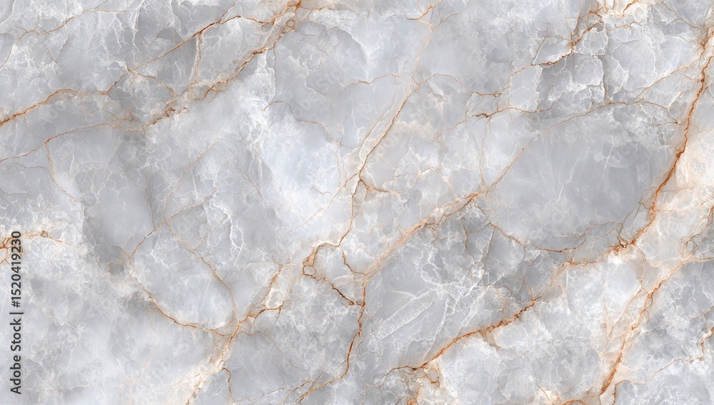 Fototapeta premium A high-resolution texture of light gray marble with intricate veining, perfect for creating an elegant and luxurious background or surface design. The marble has soft tones that.