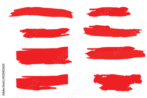 Black Brash, Black crayon stroke set