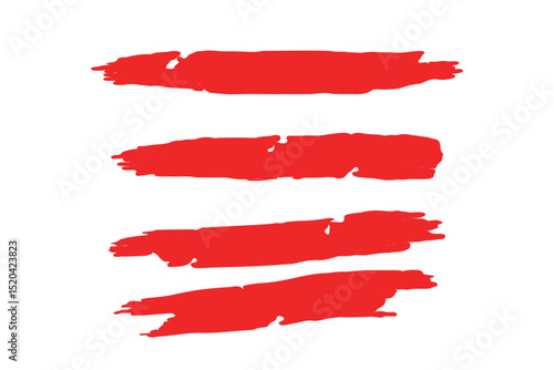 Wallpaper Mural Black Brash, Black crayon stroke set Torontodigital.ca