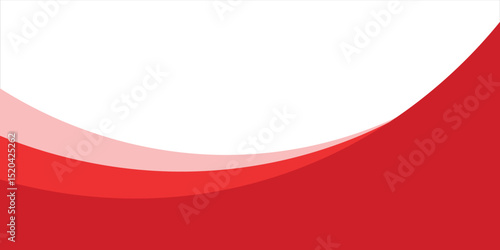 Free Download Red Wave on White Background - GFXLoad