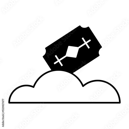 cocaine black icon