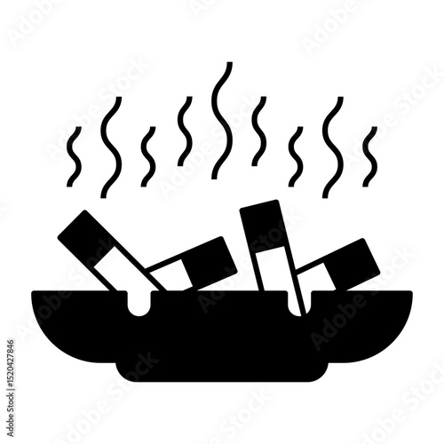 tobacco black icon