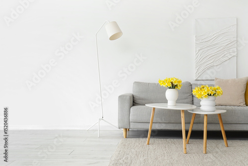 Modern living room interior...