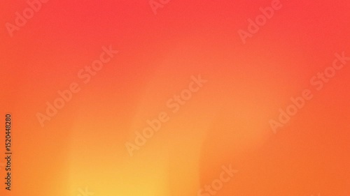 Seamless loop background in vibrant orange to red gradient with soft transitions. 4K quality, perfect for abstract and warm atmospheric designs.