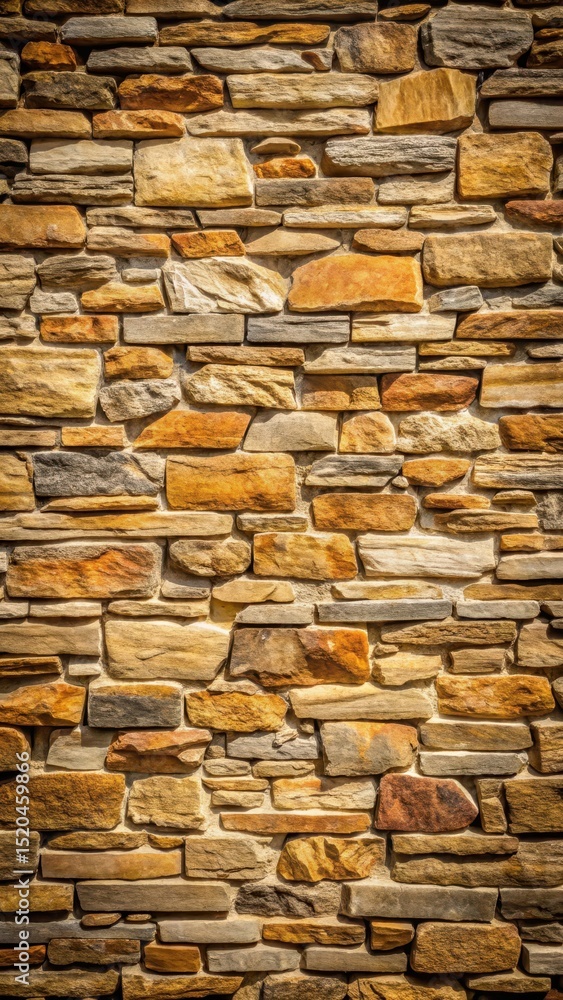 Obraz premium Textured stone wall surface with a natural