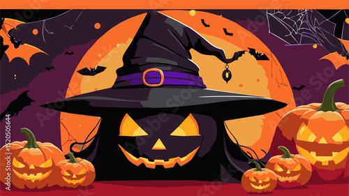 halloween promo banner design